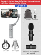 3-Axis Foldable Smartphone Handheld Cellphone Video Record Stabilizer